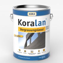 Lan Vergrauungslasur, Schiefer, 2,5 Ltr - Kora