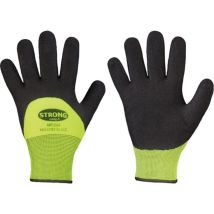 Stronghand - Guantes De Protección Contra El Frío Mallory / Negro Talla 9 Negro / Amarillo En 388.en 511 Psa Ii