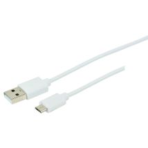 Erard - Micro Usb M / Usb M - 2.4a - 2m - Blanc - 722408 - 3700117224081