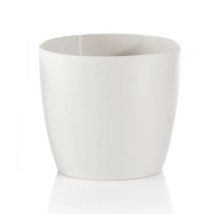Vaso Tondo 'madeira Colour' Per Fiori E Piante, In Plastica, Da Giardino -18 Cm