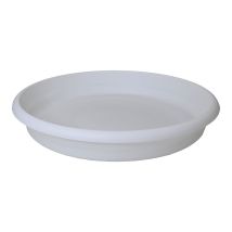Piatto Per Iniezione Plastiken Per Vaso Da Terra 16 Cm Bianco