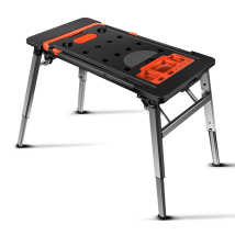 7-in-1 Klappbare Werkbank Einem Haushalt & Diy-arbeitsplatz Werk-und Spanntisch-150-250 Kgs Tragkraft-große Arbeitsfläche-aufgedruckte Skala & 