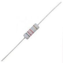 Widerstand Oxid Metall 0r1 2w 5% Maße 16x5,5mm