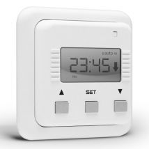 Simu - Interruttore Per Le Persiane Relax, Con Timer, Per Tapparelle Avvolgibili A Motore. Di Colore Bianco