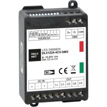 Dimmer Led Dalcnet Dlx1224-4cv-dmx 240w 4 Canali