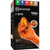Boite De 100 Gants Nitrile Mercator Orange - One By One - M - Mercator - 65163