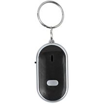 Dispositif Anti-perte À Commande Vocale, Sifflet, Localisateur De Porte-clés, Traceur (noir)