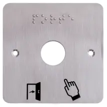 Izyx - Ssp201 Quadratische Edelstahlplatte Mit Einem Durchmesser Von 19 Mm Und 80 X 80 Mm