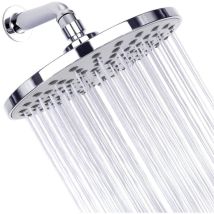 Accessoires De Douche Douche Douche Douche Douche Douche Ronde Huit Pouces Plaqué Lotus Tête De Pulvérisation Transfrontalière Sombre