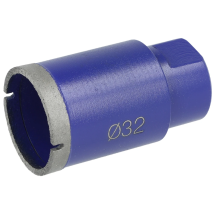 Couronne Diamantée Pour Forage À Eau Ø 32 Mm Pg850