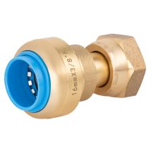 Tout Push - Conector Hembra Giratoria Automático Universal Ø16 (3/8)
