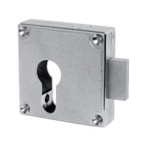 Devismes 11417 Möbelzylinder Schloss Silber 60x60 Mm
