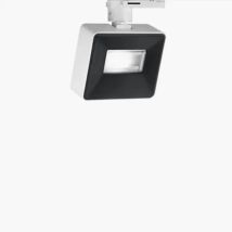 [neuwertig] B-ware I Guzzini View Spot Leuchte Lampe 930 Weiß Schwarz 19,6 W 82° 104° Dali Drehbar