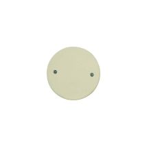 Tapa de caja redonda – Hecha de polipropileno – Espesor 3 mm – Color blanco RAL9010