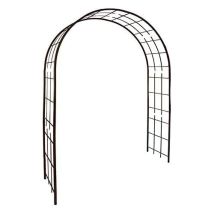 Louis 3006-arco Per Piante Rampicanti, In Metallo, In Ferro Anticato, 180 X 50 X 250 Cm