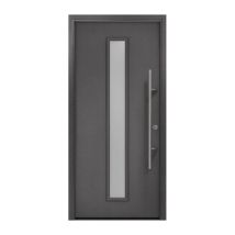 Promat - Puerta De Entrada Metálica Pro Ant.ch703 Satinato B1100mm H2100mm Recta Rc2 Din En1627