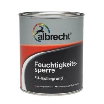 Feuchtigkeitssperre 2,5 L Farblos Sperrgrund Isoliergrund Außen - Albrecht