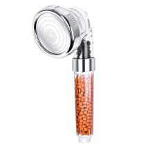 GNC Home Duschkopf mit Hochdruck – 3 Duschmodi – Polypropylen-Faserfilter – Wasserspareffekt 30% – ABS-Material