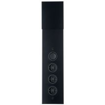 Thebo Eck-steckdose 3-fach Mit Schalter Type Sts3007 Schwarz