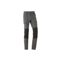 Dynamische Graue Elastische Mehrfachtaschenhose, Größe 3xl