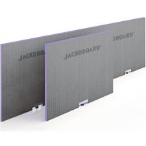 Jackon Set Di Rivestimento Per Bagno Jackoboard Wabo Tiling 177/73 X 60 X 3 Cm, Con Piedini Regolabili, Idrorepellente (4500103-450014