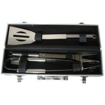Pradel Excellence - Wb109 Valigia Metallo Barbecue: 1 Spatola / 1 Forchetta / 1 Pinza