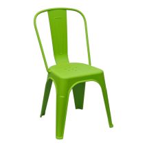 Chaise Mod. Industrielle Urbaine En Polypropylène Chaux Pizzeria Bar Restaurant