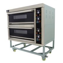 Monster Shop - Kukoo - Horno Pizza Eléctrico Profesional Comercial 2 Pisos 400 Grados 400°c Para Hacer Pizza Cocinar Pizza Con Pala Bandejas + Piedra 