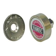 Cricchetti Magnetici A Pasticca Con Vite- - Ø Mm.22x6,5h. Attrazione Kg.3 (rpv22) - 12 Pezzi Varec