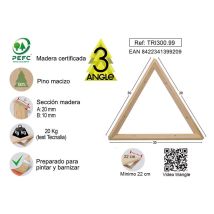 Escuadra Pino Trianglulo