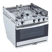 Cocina De Gas Eno Bretagne 3 Quemadores Horno 19l
