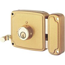 Ucem - Cerradura 4125 100 Dcha Madera Sobreponer Picaporte/paleton