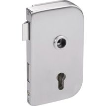 Cerradura Para Puerta De Cristal 6033 Pz R- Roma Va Ma Pz Din R.h.m. Hermat