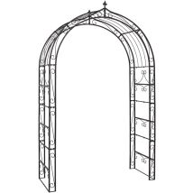Vegtrug – Flower Garden Arch – 298.5 cm Height, 160.5 cm Width, Durable Steel – Ideal for Climbing Plants and Garden Features