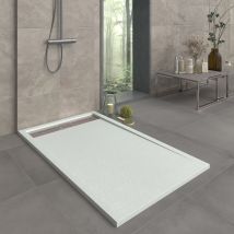 Receveur De Douche En Résine Modèle Opale Largeur 80 Sable Ral 7035 Dimension 80x140 Cm