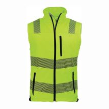 Chaleco De Advertencia Prevent Trendline Talla L Amarillo En Iso 20471 Clase 2 Prevent Trendline