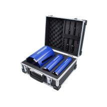 Edgepoint Edgdcdkit7 Diamond Dry Core Drill Kit 7 Piece 3 Core 38mm 52mm 117mm