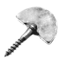 Battement Mermier M-306003 Fissaggio A Vite 50 Mm Zinco