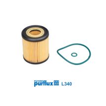 Filtro de aceite L340 – Diámetro exterior 66 mm – Diámetro interior 30 mm – Altura 75 mm – Compatible con Mazda