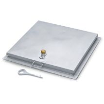 Zarges Brunnenabdeckung, Eckig, Edelstahl V2a (1.4301) 625 X 625 Mm