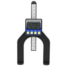 Eosnow - Medidor Electrónico De Altura Y Profundidad, Pantalla Digital, Regla Para Carpintería, Herramienta De Medida De 0 A 80mm
