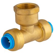 Tout Push - Conector Automático Universal En T Ø12 Hembra Al Centro (1/2)