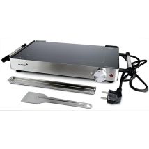 Korona Tischgrill Stufenloser Temperaturregler Silber, Schwarz