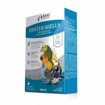HARI – Ostras trituradas para aves – 440 g – Carbonato de calcio – Arenilla soluble – Apto para todas las especies de pájaros