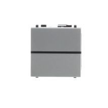 Interruptor Unipolar Ancho Plata Niessen Zenit N2201 Pl