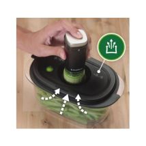 Frischhalteboxen Set – 2 Vakuumbehälter FFC025X – BPA-frei – Tritan – 0,7 l + 1,2 l – Kompatibel mit Foodsaver