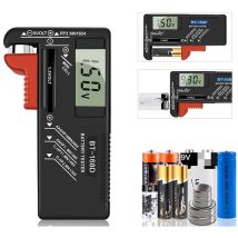 Comprobador De Batería Digital, Comprobador De Batería Universal, Comprobador De Batería, Para Pilas Aa, Aaa, C, D, Pp3, 9 V, 1,5 V, Pilas De Botón - 