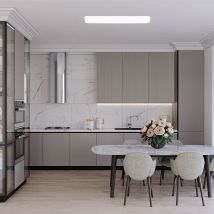 Plafoniera Led Ctt 50 W Con Cambio Colore, Rettangolare 168 X 950 X 56 Mm