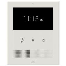 2n Telecommunications Interfono Interno Clip 4 Con Display, Senza Touchscreen, Colore Bianco (9138511)