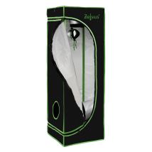 Zelsius - Armario De Cultivo 120 X 60 X 180 Cm Negro/verde Cultivo De Plantas De Interior